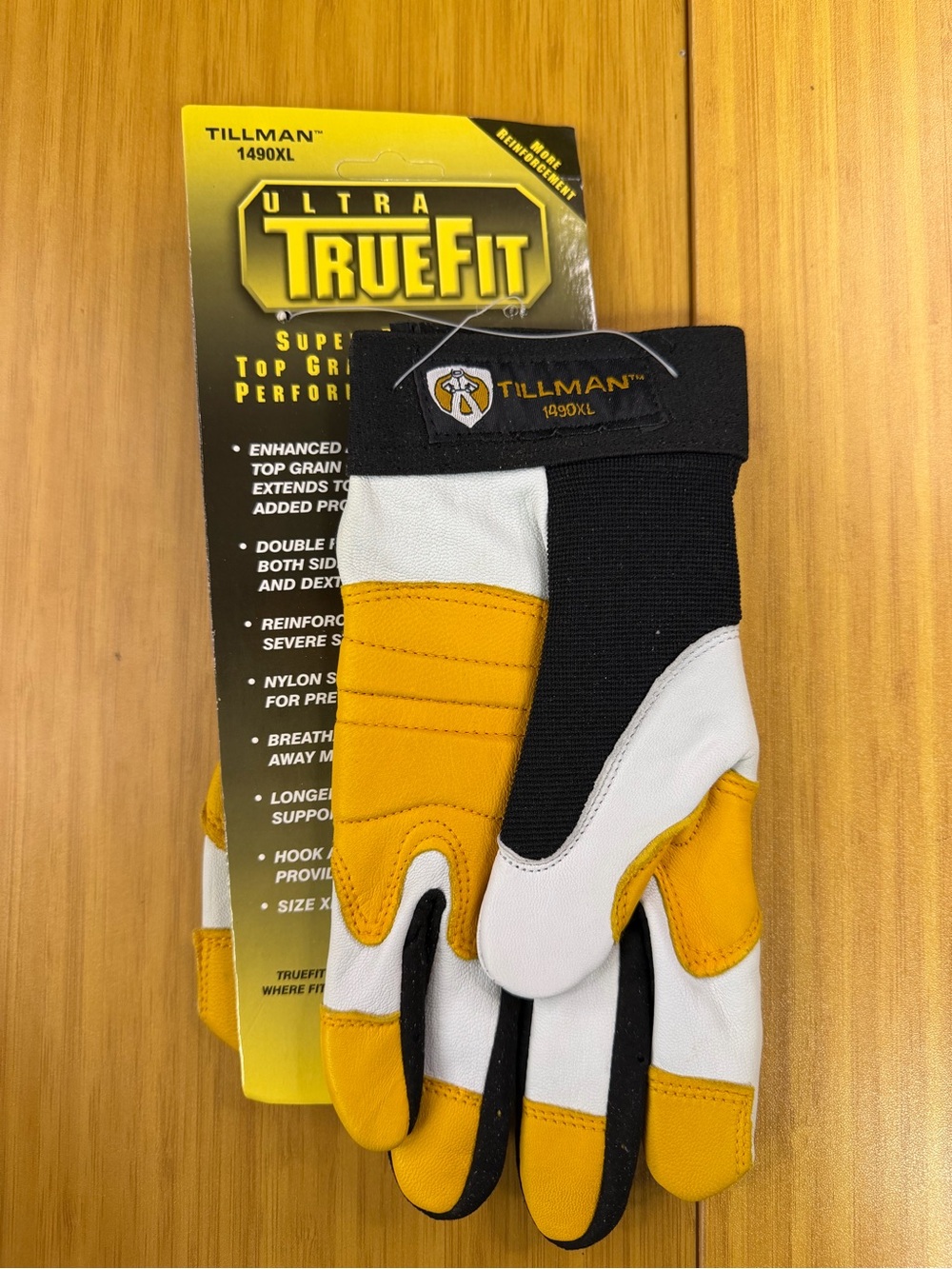 Tillman 1490XL XLarge Ultra True Fit Premium Top Grain Goatskin Work Gloves NEW